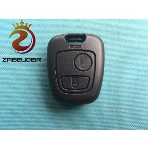 1Pc 2 Buttons Without Blade Car Key Case Shell Fob For Citroen C2 C3 Xsara Picasso 2BTN Remote Blank No Logo Auto Parts Hot Sell