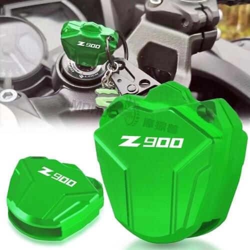 Motorcycle Z 900 Accessorie CNC ABS (Key Without Chip Cover) Key Case Cover Shell FOR KAWASAKI Z900 ABS 2015 2016 2017 2018 2019