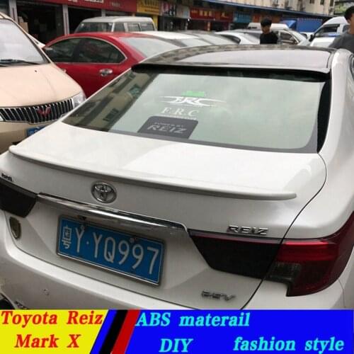 Use for toyota reiz mark x spoiler 2010-2017 reiz/mark x lip spoiler light High Quality ABS Material Car Rear Wing Primer Color