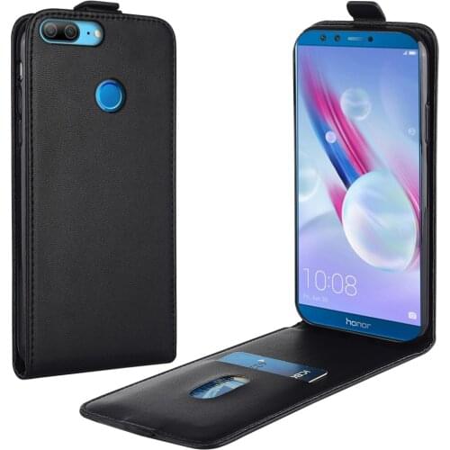 Flip Up and Down Leather Case for Huawei Honor 9 Lite LLD-L31 5.65''Vertical Cover for Honor 9Lite Case Phone Bag