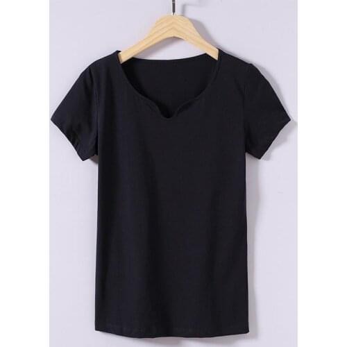 New High Quality Leisure Summer Fashion Soft Breathable Womens T-shirt
