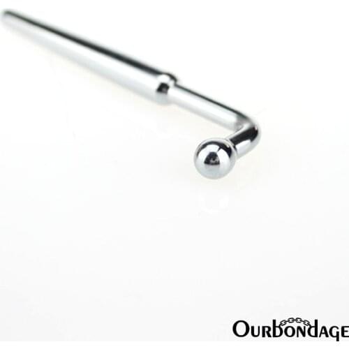 Ourbondage Stainless Steel Crutch Shape Urethral Catheter Chastity Penis Urethral Insert Dilator Penis Sounding Sex Toy For Men