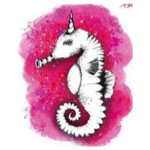 Hippocampus Transparent Clear Silicone Stamp/Seal for DIY scrapbooking/photo album Decorative clear stamp M1344