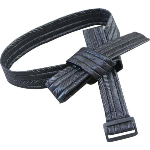 Women Elegant Faux Leather Waist Belt Sash Ribbon Strap Bowknot Waistband for Winter Coat Dress Accessories