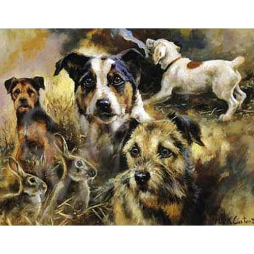 Diy Handicraft Picture of Rhinestones Animal Diamond Painting Dachshund Full Square Resin Diamond Embroidery Dog Mosaic Diamond