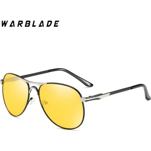 WarBLade Men Vintage Aluminum Polarized Sunglasses Classic Brand Sun Glasses Coating Lens Driving Eyewear For Fashion Men/Women