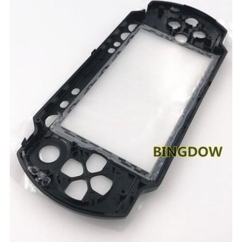 10PCS Repair Black Shell Case Housing Front Faceplate Case Cover Shell Part for Sony PSP 1000 2000 3000 PSP1000 PSP2000 PSP3000