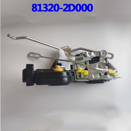 1 front door closing actuator unit FR 81320-2D000 for Elantra 2.0L 2001-2006 81320 2D000