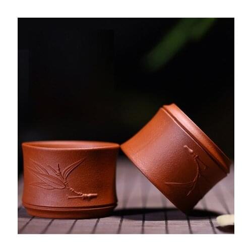 1pcs 50ml Yixing teapot tea with clear cement products Ming cups small mouth cups