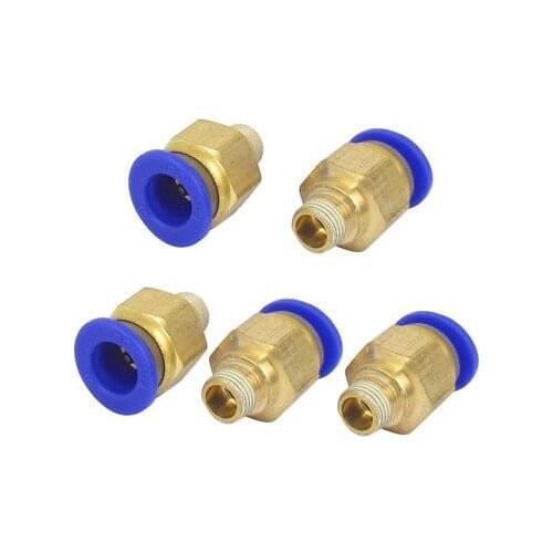 10mm Tube 1/8BSP Male Thread Quick Air Fitting Coupler Connector 5pcs