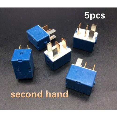 5pcs used second hand original car relay for toyota 4pin DC 12V 156700-3220 for Suzuki Swift 2018