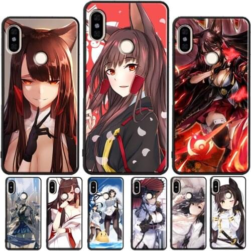 Akagi Atago Azur Lane Case For Xiaomi Redmi Note 8 Pro 9 Pro 8T 9S Note 10 Pro Cover For Redmi 9C 9 9A 8A 7A 9T