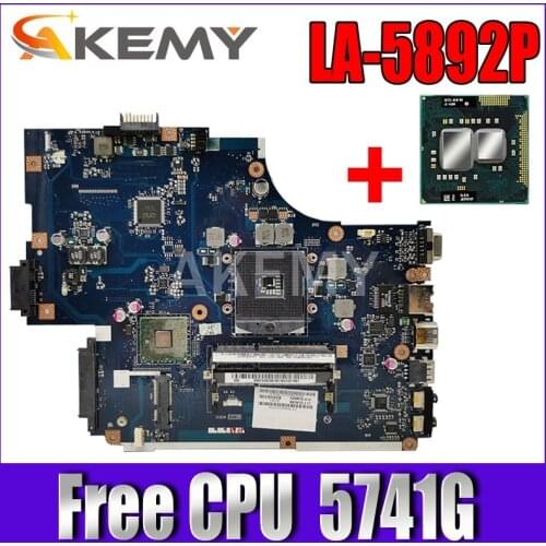 Akemy NEW70 LA-5892P For Acer aspire 5741G 5741 5742 5742G PC Motherboard Instead LA-5891P LA-5893p LA-5894P