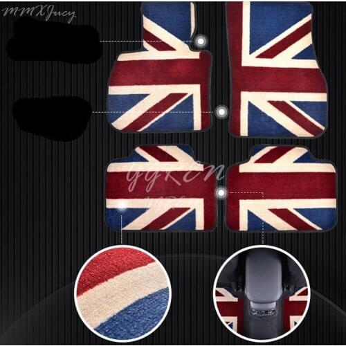 Car Floor Mat for Mini Cooper F57 2016+ Custom-Fit All Weather Car Carpet Floor Mats