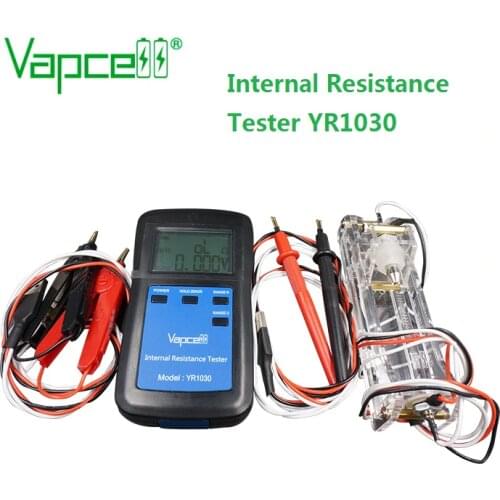Free shipping Official original Vapcell internal resistance tester YR1030 for Rapid Test 18650/21700 etc Lithium Battery