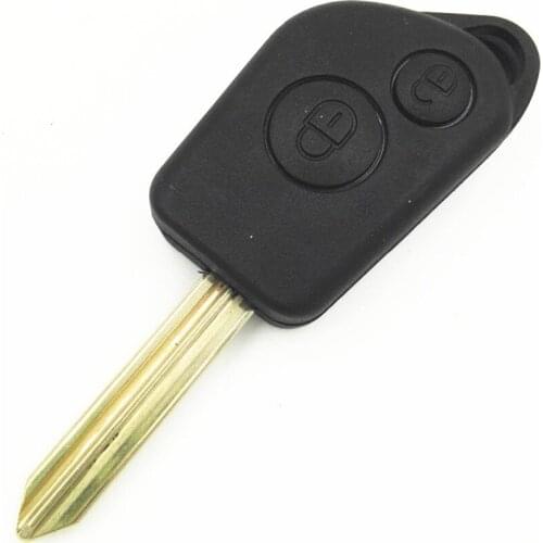 2 Buttons Remote Key Case Blank Fob For CITROEN Elysee Saxo Berlingo Xsara Picasso Key Shell Car Alarm Cover Housing
