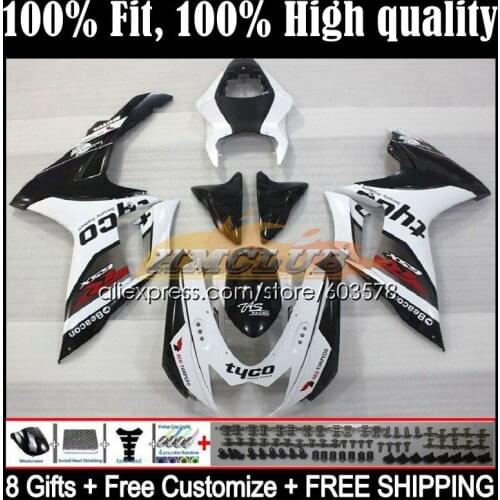 GSXR600 For SUZUKI GSXR 600 750 K11 11 12 13 14 15 16 17 7CL.11 GSXR750 2011 2012 2013 2014 2015 2016 2017 Fairings white red