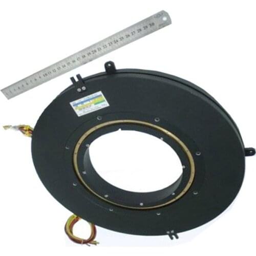 Big Size Slip Ring Pancake Slip Ring With Brush Wire Structure Design Saving Space And Precious Metal Multi-Contact