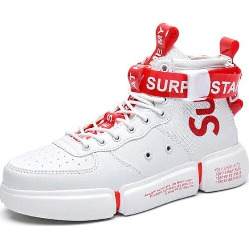 Skateboarding Shoes Men Fashion High-top Outdoor Casual Shoes Male Size 45 High Quality Sports Autumn 2021 New Men Sneakers