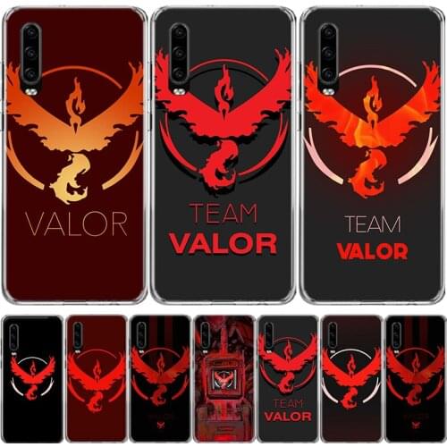 Fashion Elf go team valor Phone Case For Huawei Mate 30 20 10 P40 P30 P20 P10 Pro Lite P Smart Z Plus 2019 2018 Cover Coque