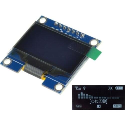 1PCS 1.3" White SPI Serial 128x64 OLED LCD Display Screen Module For Arduino