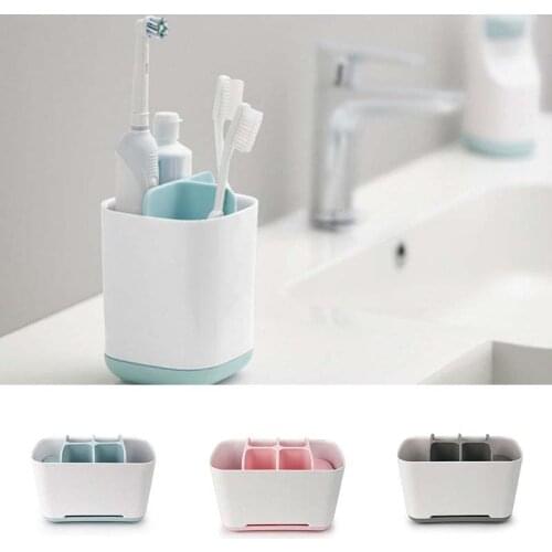 New Toothbrush Toothpaste Holder Case Shaving Automatic Brush Electric Toothbrush Holder Organizer Stand Bathroom Accessories