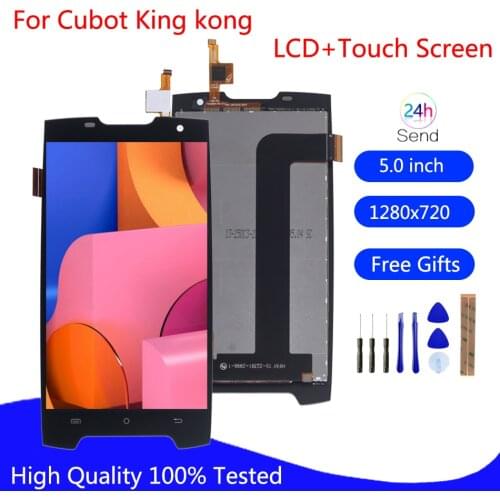 Original For Cubot King kong LCD Display Touch Screen Digitizer Replacement Phone Parts For Cubot Kingkong LCD Display Screen