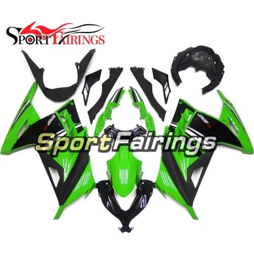 Full Fairing Kit For Kawasaki Ninja 300 EX-300R EX300R 2013- 2017 13 14 15 16 17 ABS Injection Motorcycle Bodywork Green Black