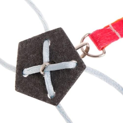 Pet Leash Small Pets Harness Hamster Rabbit Chinchilla Squirrel Outdoor Adjustable Chest Lead Rope Colorful 1.3m Long Animal