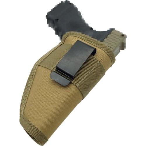 Concealed Belt IWB Holster Metal Clip Gun Holster for All Medium Large Compact Subcompact Pistols