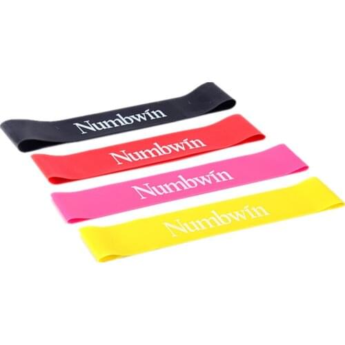 Exercise fitness hip ring resistance band expander cross rubber band strength weight training gym training braided elastic band