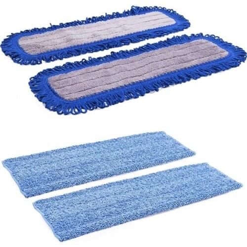 Mop Cloth Cleaning Pads Replacement Microfiber Washable Household Mop Head Universal Mop Cloth