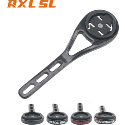 RXL SL Bicycle Handlebar Extender Carbon Bicycle Speedometer Stents Bike Bracket Holder Stopwatch Seat Computer Holder UD Gloss