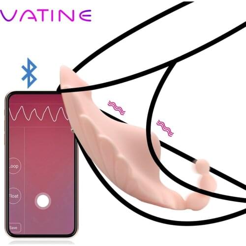 VATINE APP/Remote Control Invisible Panties Vibrators Clitoris Stimulator Wearable Vibrator Masturbator Sex toys for Women