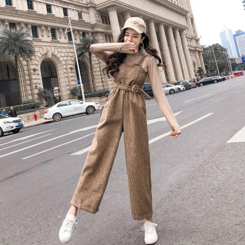 LLZACOOSH New Fashion Summer Women Jumpsuits & Rompers Casual Sexy Spaghetti Strap High Waist Wide Leg Pants Playsuit