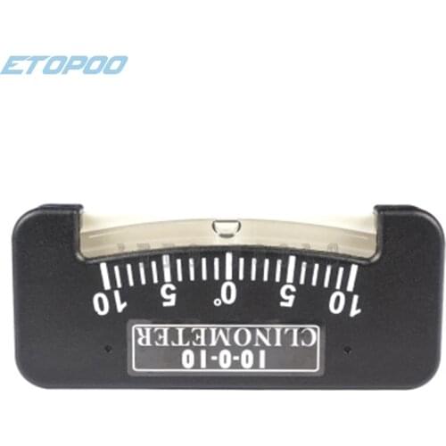 10-0-10 Inclinometer Mini Protractor Inclinometer angle measuring Instrument Tilt Gauge Slope Meter