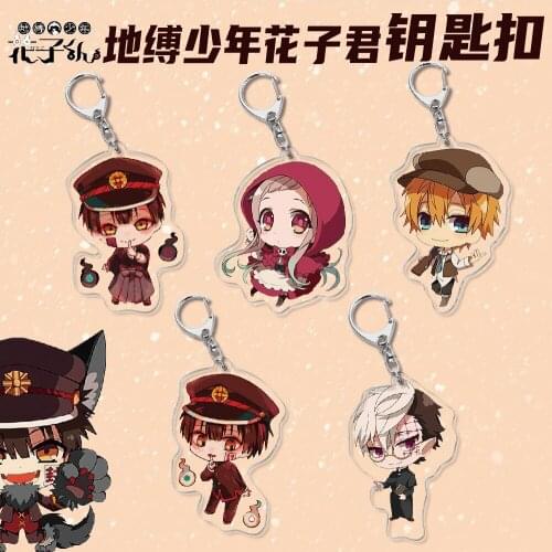 Anime Toilet-bound Hanako-Kun Acrylic Keychain Toilet Bound Jibaku Shounen Hanako Kun Pendant Keyring