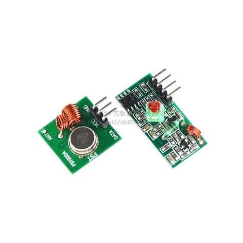 Free Shopping 5pair 433M superregenerative module wireless transmitter module / RF wireless receiver module