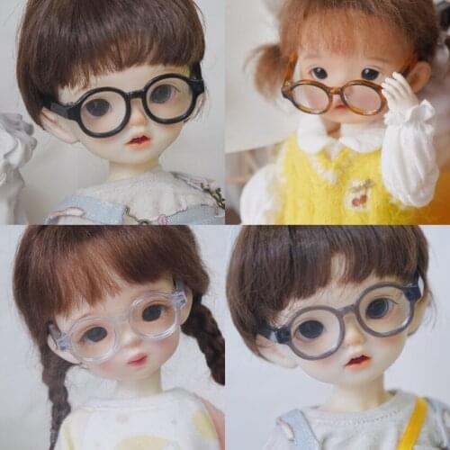BJD doll glasses 6 points OB11 1/6 doll clothes accessories prop glasses doll accessories