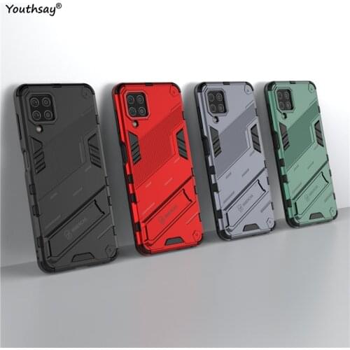 For Samsung Galaxy M32 Case Protective Case For Samsung M32 Cover Hard Armor Invisible Phone Holder Cover Galaxy M32