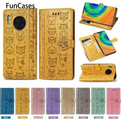 Cat And Dog Case For Huawei P Smart Z Huawei Y9 Prime 2019 Enjoy 10 Plus Mate 30 Pro Y7P Maimang 8 Nova 5T 4E Lite Phone Cases