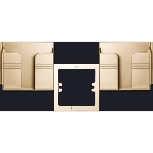 JIUBEI White,Black,Golden,Wall Socket Phone Holder Smartphone Accessories Stand Support For Mobile Phone Two Phone Holder