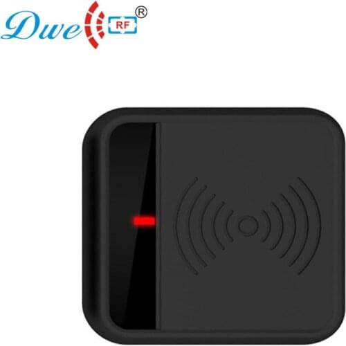 DWE CC RF access control card reader smartkey proximity reader black plastic rf id wall reader