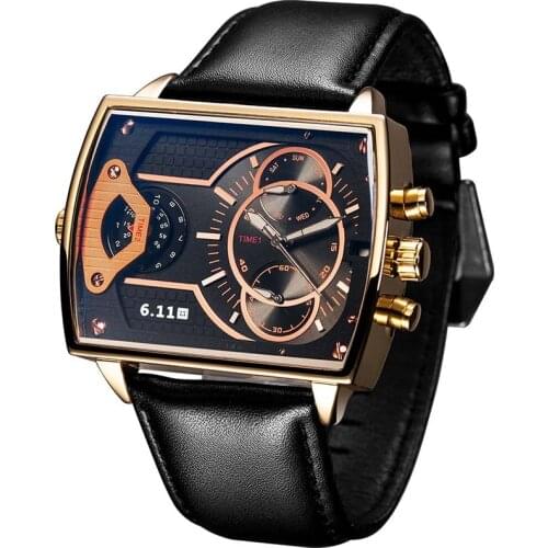 Men's Watch With Leather Strap eBuylives China