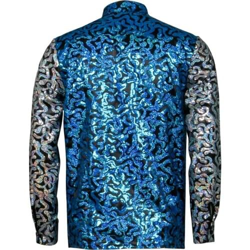 Tiger King Joe Exotic 3D Shirt Costumes With Glitter for Adult Men Bling Bling Halloween Cosplay Costumes 2 Colors