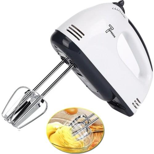 7 Speed Electric Food Mixer Table Stand Cake Dough Mixer Handheld Egg Beater Blender Baking Whipping Cream Machine