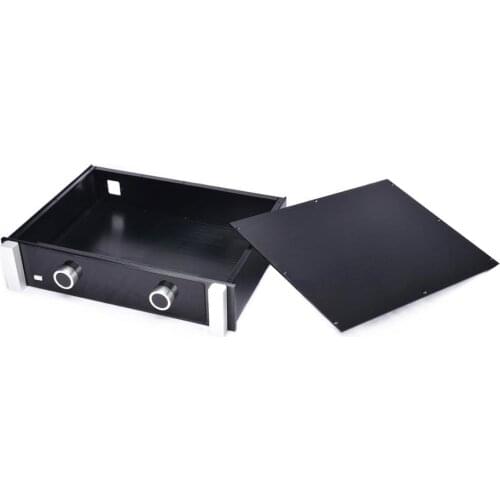 Reference MCINTOSH Full Aluminum preamplifier Enclosure chassis case with knob