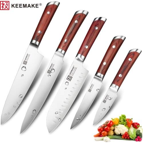 Наборы ножей из нержавеющей стали KEEMAKE China At AliExpress