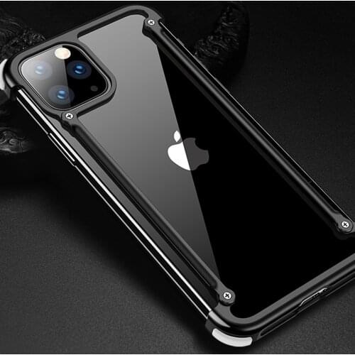 Metal Bumper Case For iPhone 11 Pro Max XS X 12 Mini 12Pro 12Mini 11Pro iPhone11 iPhone12 Aluminum Alloy Cover Phone Accessories