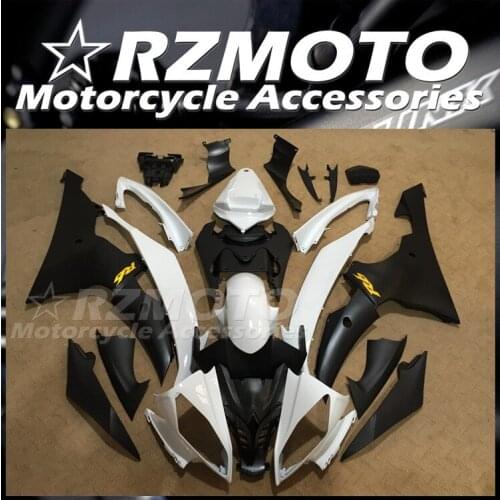 New ABS Injection Mold Fairings Kit Fit for YAMAHA YZF-R6 2008 - 2016 2008 2009 2010 2011 2012 2013 2014 2015 2016 all white